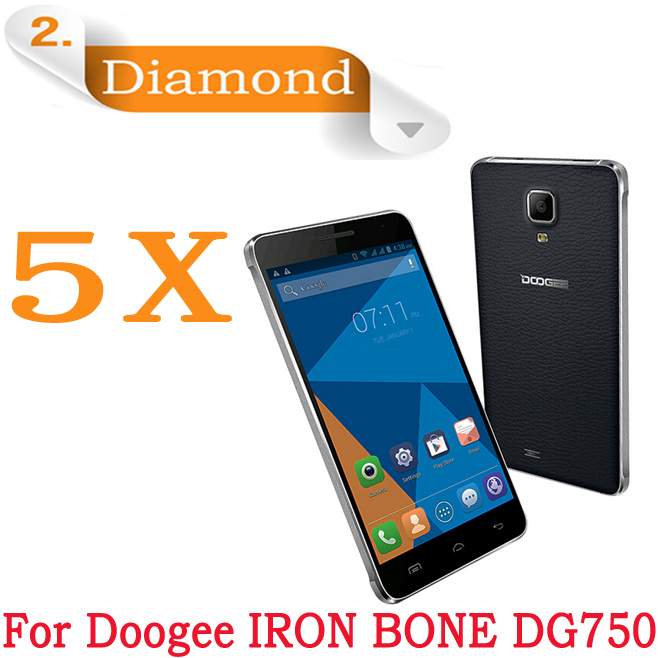 Diamond Sparkling LCD Film Doogee IRON BONE DG750 Cell Phone Protective Guard Cover Film Doogee DG750