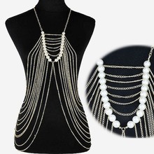 Two Color 2015 Hot Fashion Sexy Boday Chain Womens Jewellery Gold Silver Plated Multilayer Tassel Chokers Necklace For Women