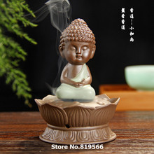 New 2015 Chinese Monks Ceramic Tea Toy Kung Fu Tea Set Pet  Incense burners Decoration Accessories Gifts Service Tools
