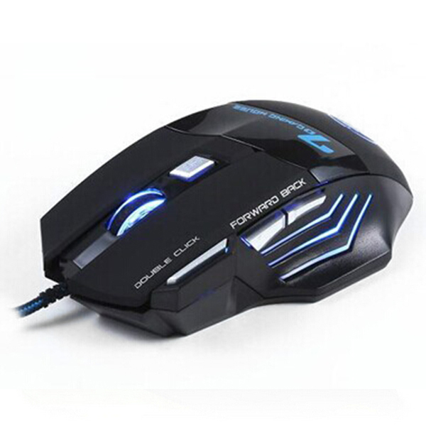 NEW 5500 DPI USB Wired Mouse Mice LED Optical Gaming Mouse Mice computer mouse 7 Button