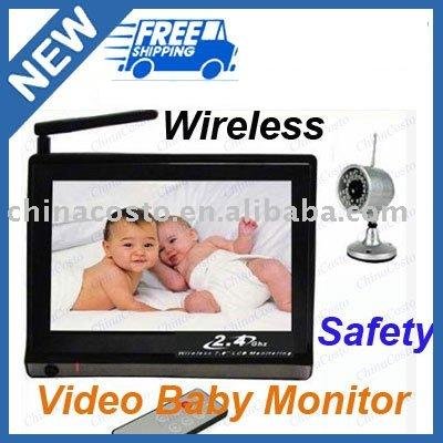 Digital Baby Monitor  on Plus Free Shipping 7 Inch Wireless Digital Video Baby Monitor With