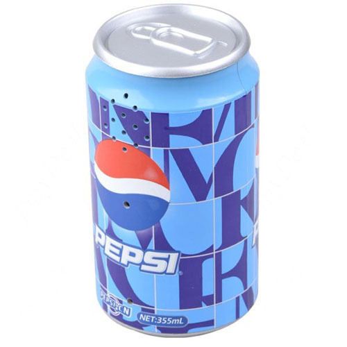 Free Shipping Creative Blue Pepsi Cola Shaped Wired Telephone Home Office Table Landline Novelty Telephone