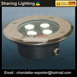 [Sharing Lighting] 5W 5*1w led underground lamp,Hi-power garden lighting,outdoor lighting(China (Mainland))