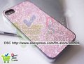 for iPhone 4 Case,Bling Bling Shiny Hard Cover Case for iPhone 4G 4,DHL Free Shipping