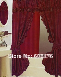Wholesale Red and White Shower Curtains-Buy Red and White Shower ...