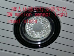 LED motion sensor light pir light Corridors; Front door; Cloak Rooms; Warehouses,;Basements; Garages; Driveways; Security areas;(China (Mainland))