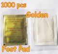 Golden 1000 pcs/lot New Detox Foot Pad Patch & Adhesive Sheets EMS Shipping
