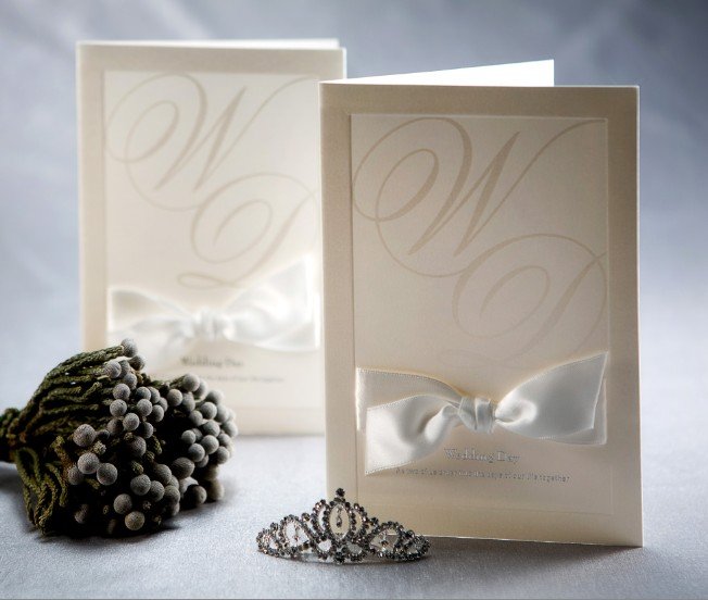 Wedding invitation wedding cards B1003 include envelope and customised 