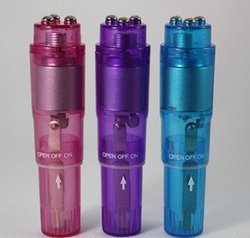 Color Assorted Pen Shape Vibrator Sex toys Vibrator Body Massager Sex Products m2011378(China (Mainland))
