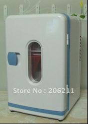 guaranteed 100%,Mini Portable CAR&HOME Fridge (12L)---Portable Refrigerator,Side Door Car Fridge(China (Mainland))