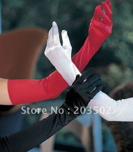 Free shipping wholesale sexy fingertips full wedding gloves overelbow 