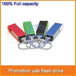 Promotion leather usb flash disk MOQ:1pcs Hot Sale U3128 ( A big discount for wholesale )(China (Mainland))