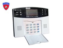 LCD display GSM wireless home security alarm system Intelligent Mobile Call GSM Alarm System W Auto