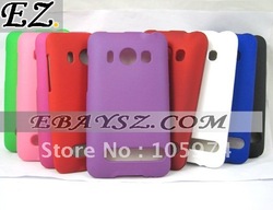 Free Shipping Rubber SKIN SHIELD Hard Cover Case For HTC EVO 4, IP-647(China (Mainland))