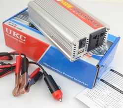 12VDC ou 24VDC a 220VAC 1000W modificaram o inversor móvel do poder do carro do USB da onda de seno