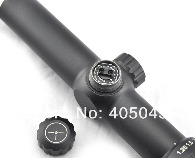 Free Shipping Visionking 1 25 5x26 hunting rifle scope perfect for 223 AR15 M16 Three Pin