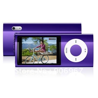 DHL Free Shipping NEW ARRIVAL 4GB Slim 2.2" LCD FM Video Camera 5th Generation MP3 MP4 Player