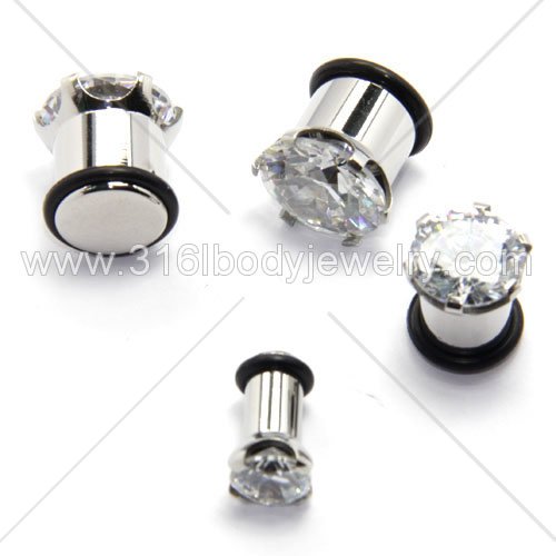 Clear Ear Gauges