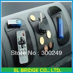 Pele de silicone esteira do carro almofada antiderrapante esteira não- deslizamento titular tapetes de carro transporte livre alta qualidade m10394sl