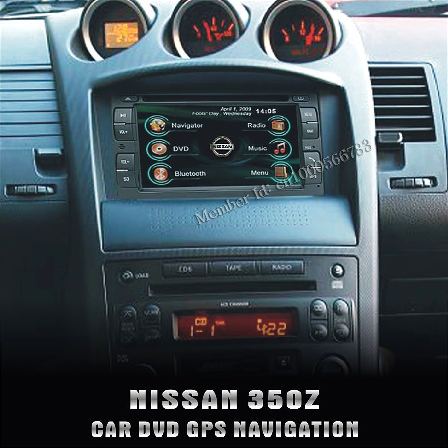 Nissan 350z in dash dvd player
