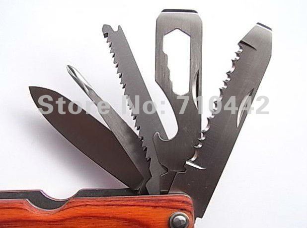 Free shipping multi function Combination hammer axe cutting hiking tools knife saw Hot selling