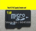 plant wholesale Real full capacity 4GB-1# Micro SD card / TF card