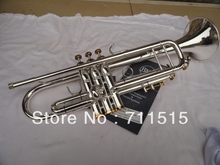 High copy Bach's 180 S-43 little drops of the little instrument surface silver inventory of brass instruments Bb trumpet(China (Mainland))