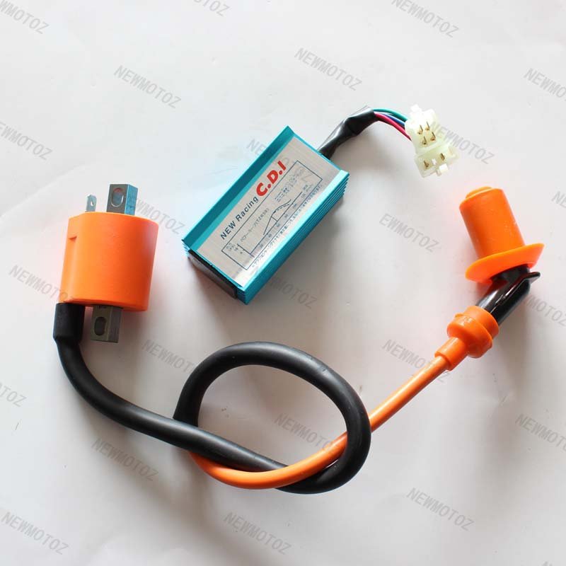 Racing AC Fired CDI Box+Ignition Coil ATV Quad Dirt Bike CG125 150cc 200cc 250cc(China (Mainland))