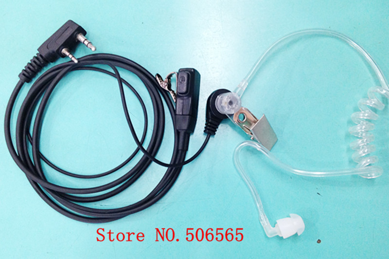 clear Air dust transparent headphone earphone for Baofeng BF UV5R Kenwood WOUXUN QUANSHENG PUXING walkie talkie