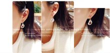 Trendy Charm Jewelry Women Acrylic Pea Earrings Hood Eardrop C7R13 