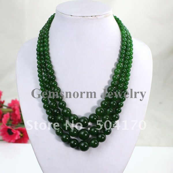 ... -Green-Jade-Stone-Necklace-Shiny-Beads-Fashion-Ladies-Jewelry-Fit.jpg