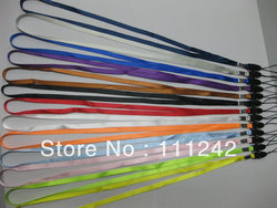 New 3G 4G mobile chain keychain Charm Cords DIY Lariat lanyard MP3/4 U flash disk phone Neck Straps Lanyard 100pcs(China (Mainland))