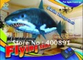 Free shipping RC air swinning fish remoto control flying clownf shark high quanlity with nylon naterial rc air fish PAF589