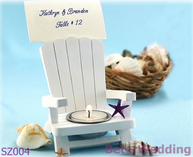 Adirondack Chair Tealight and Place Card Holder SZ004 Wedding Gift 