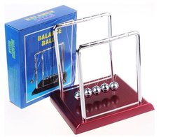 Small Size:8cm*9cm*9 cm 5 pcs/lot Newton Cradle Balance Balls Physics School & Educational Supplies teaching toys(China (Mainland))