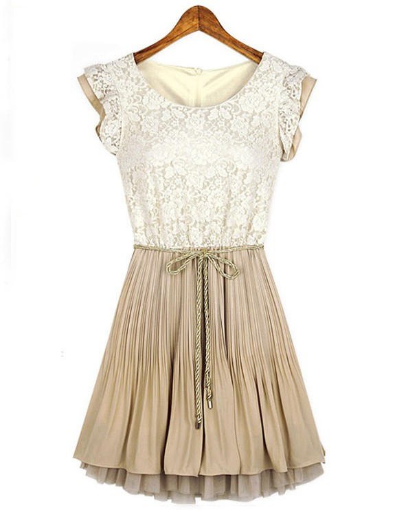 Cream Summer Dress