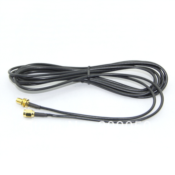 Купить Новый 3 м 10 футов wifi антенна rp-sma удлинительный кабель ...