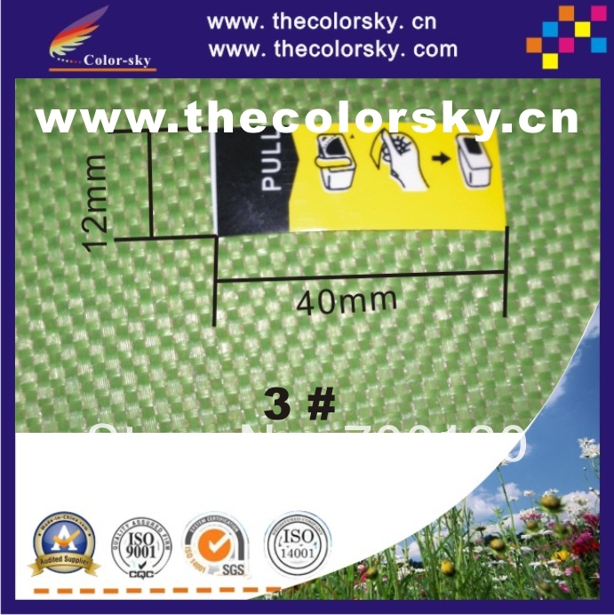 ACC YT1 yellow tag label air duct film for Epson Canon Lexmark Kodak ink cartridge