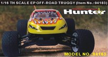 HSP 94183 1/16th Scale Electric Powered Off Road Truggy CAR +2.4G radio transmitter(China (Mainland))