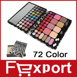 New 72 Color Eye Shadow Make Up Palette Christmas Gift Set Free Shipping, TZ72(China (Mainland))