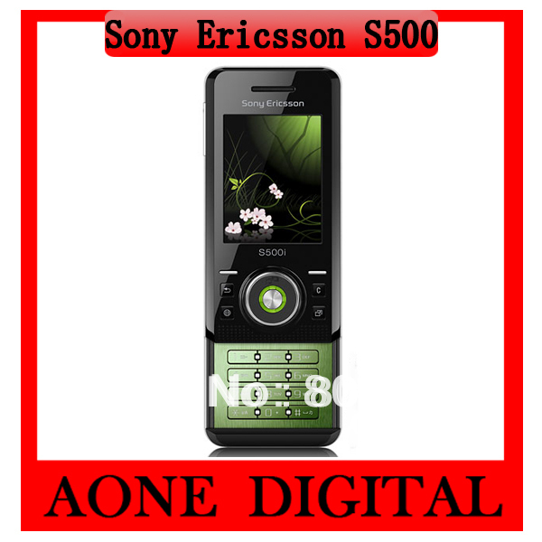 S500i Original Refurbished Unlocked Sony ericsson S500 s500i Slider Mobile Phone Free Shipping