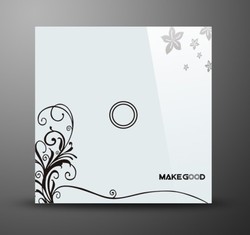 1Gang Touch Switch & Glass Panel Wall Switch(Black+Flower Color) LED indicator(China (Mainland))