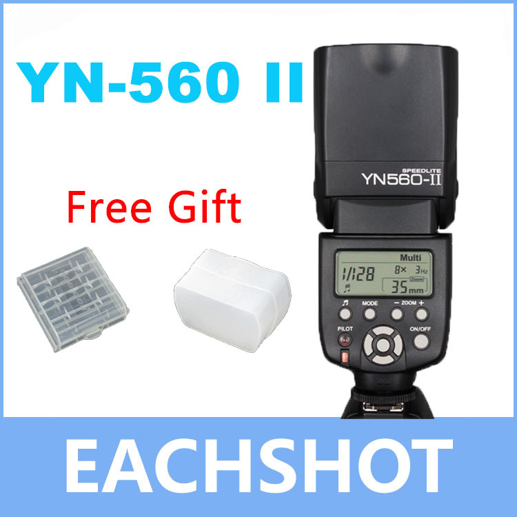 2015 NEW Yongnuo YN-560 II for Canon, YN560II YN560 II Flash Speedlight