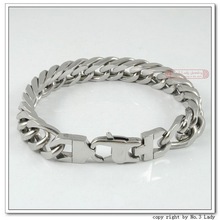 Stainless Steel Bracelet Mens Chain 2014 bijoux PUNK ROCK Biker gift for pulsera hombre Love aliexpress
