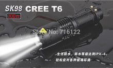 UltraFire CREE XM-L T6 1000LM 7 Modes LED Flashlight Adjustable Focus Zoom Light