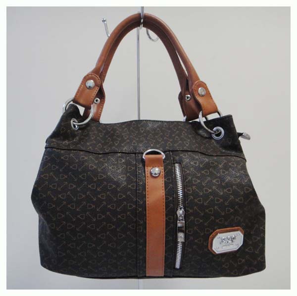 Hot sale wowen s unique bag beautiful handbag PU Size 35 x 27cm colors brown Two