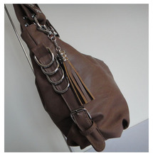 wholesale designer women s bag A053 brown Size 44 x 29cm PU hanging ornament 5 different