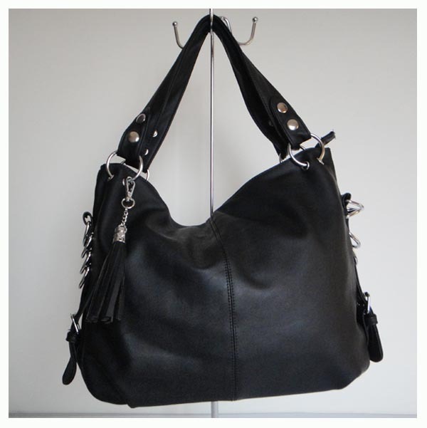 wholesale designer women s bag A053 black Size 44 x 29cm PU hanging ornament 5 different
