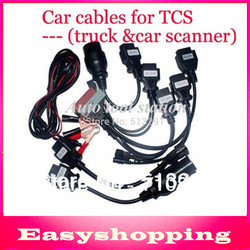 2013 tcs cdp pro for Cars Cables (full 8 cables ) tcs(truck car scanner )--free shipping(China (Mainland))