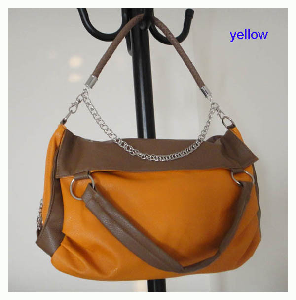 stylish handbag Messenger Bags Size 38 x 30cm PU Accessories 4 different colors long shoulder strap